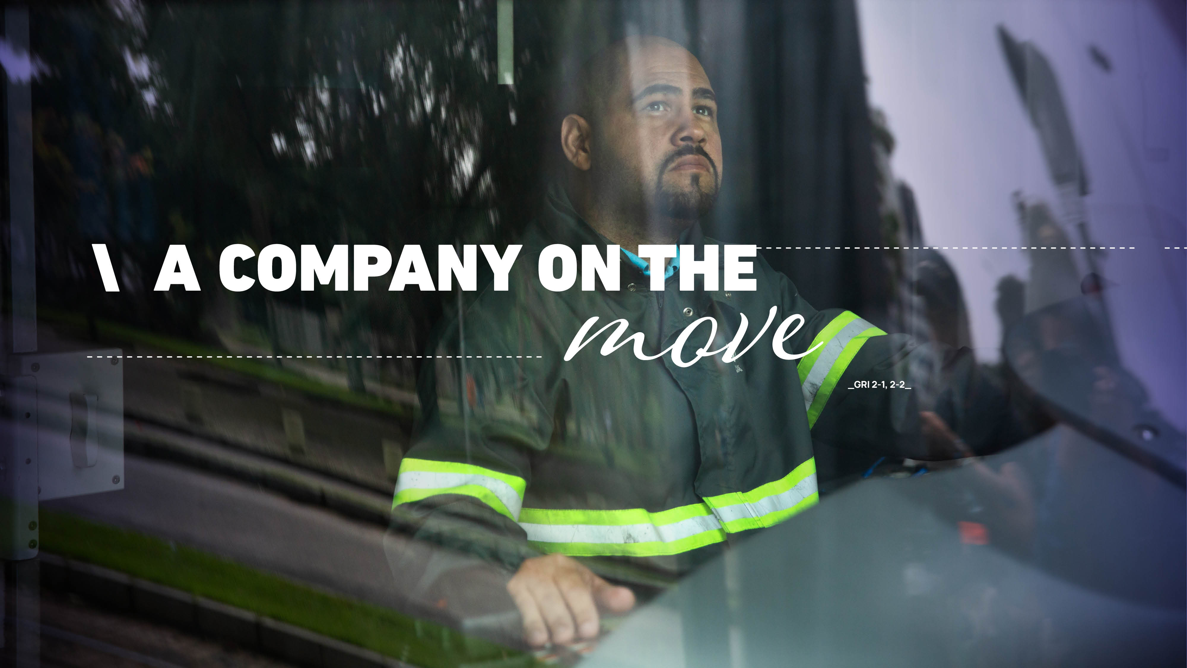 a company on the move